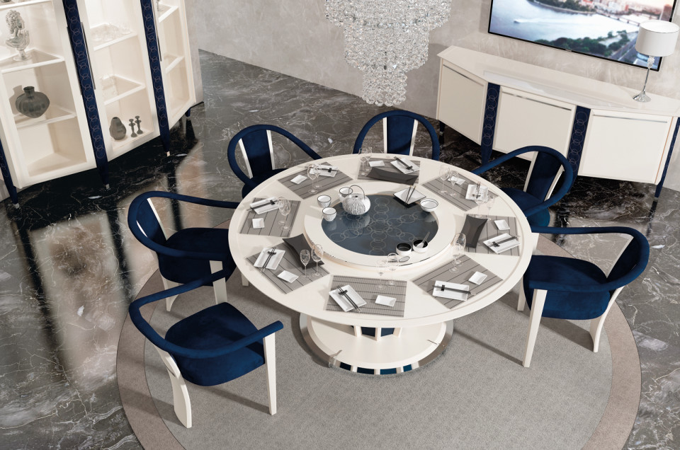 Luxury living and dining