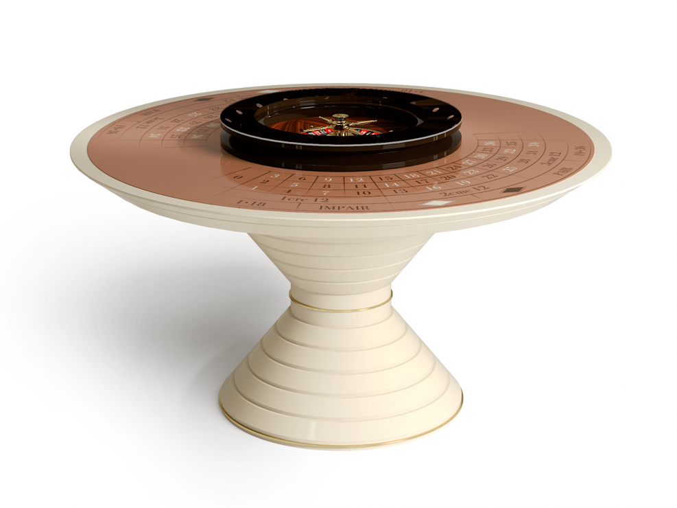 Round Game and Dining Table