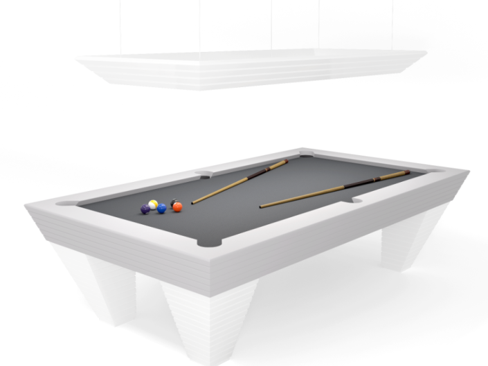 Luxury pool table for sale in contemporary design