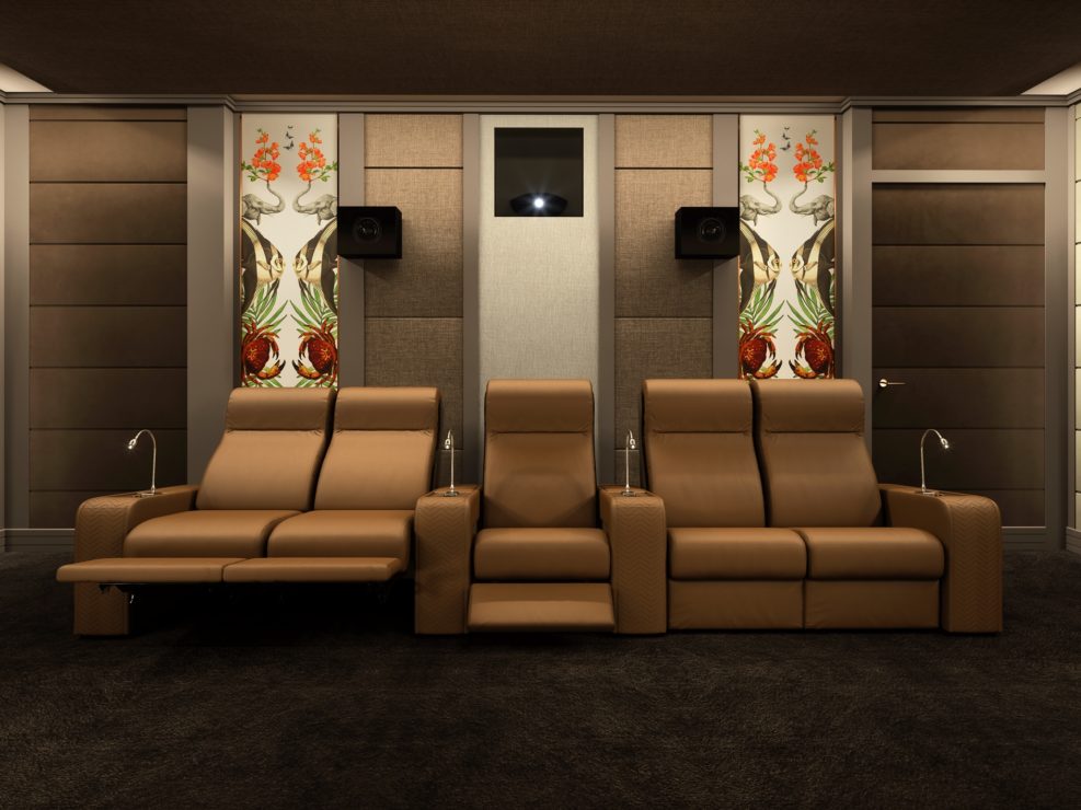 Vismara Design produces luxury home theater