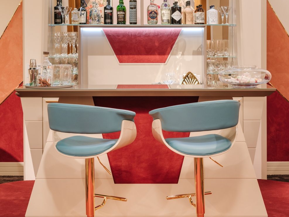 Stool for luxury bar