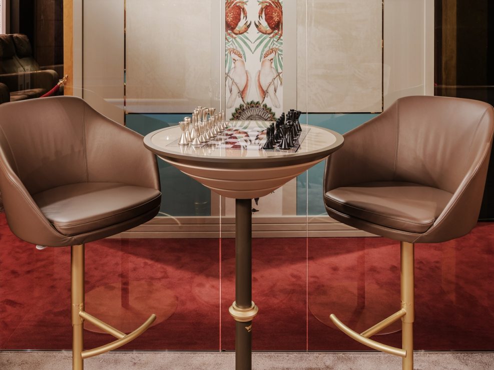 leather bar stool contemporary design