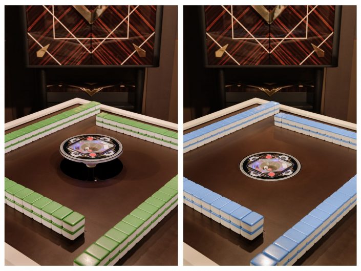 automatic mahjong table by Vismara Design