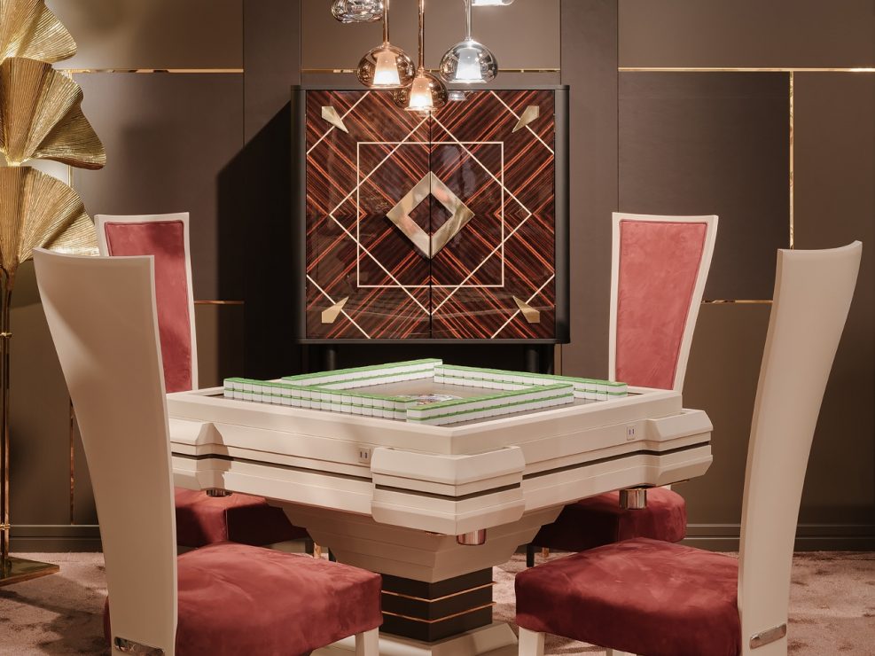 automatic luxury mahjong table