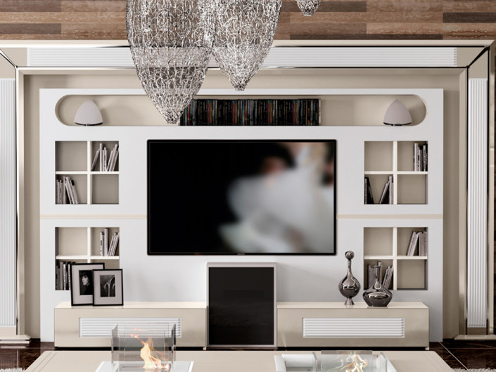 PARETE TV ATTREZZATA