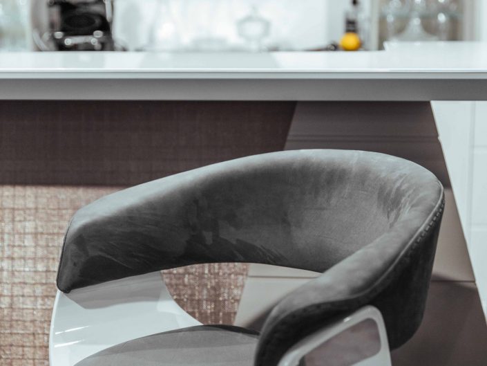 Upholstered luxury stool