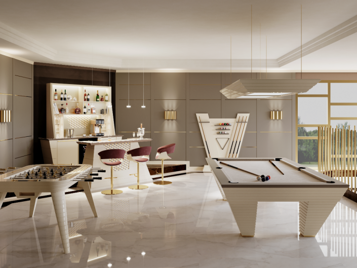Luxury Home Bar Design for villas