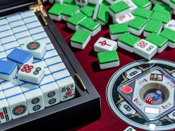 set tessere Mahjong di lusso