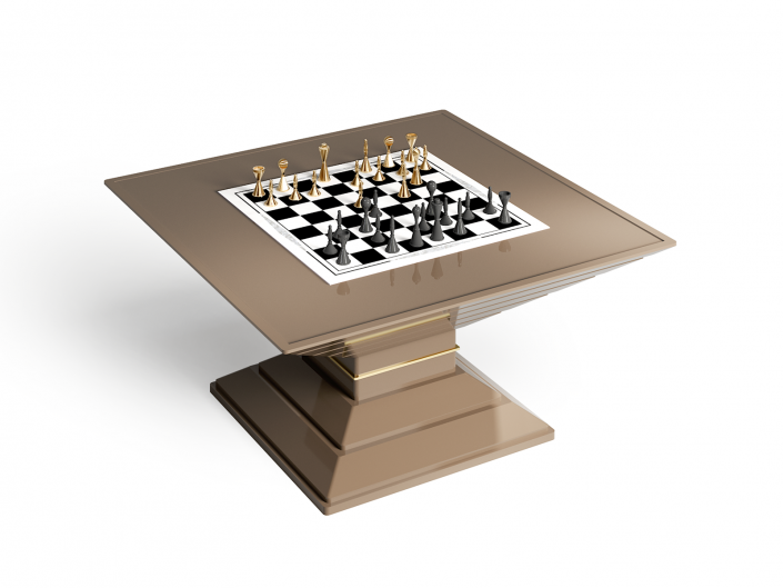 tavolino da scacchi di lusso prodotto in italia