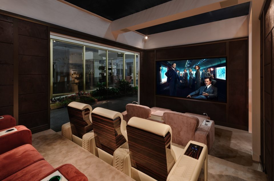 Luxury Home Cinema by Vismara and Samsung