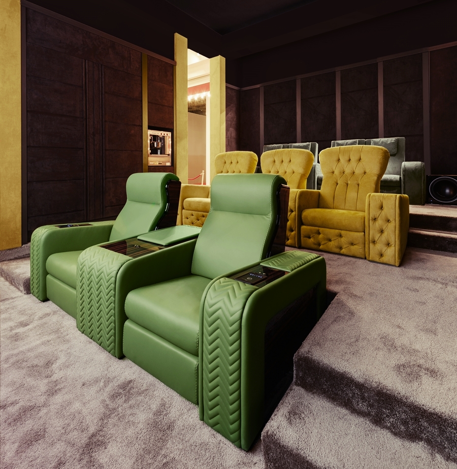 Home Theater Seating for Luxury Cinema