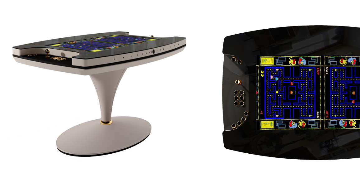 Vismara Design brand new game table for Arcade videogames