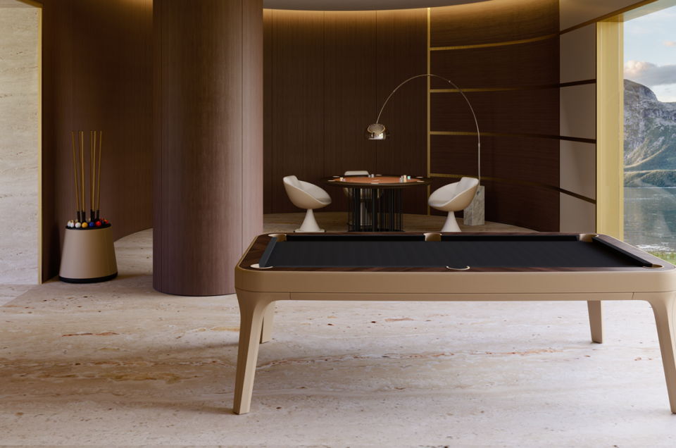 Modern Luxury Pool Table made in Italy by Vismara
