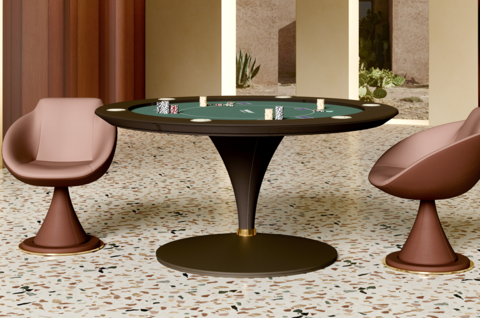 luxury poker table