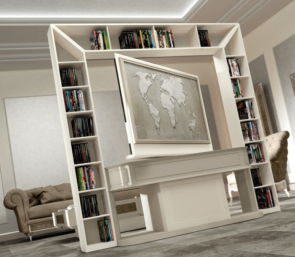 SWIVEL TV STAND