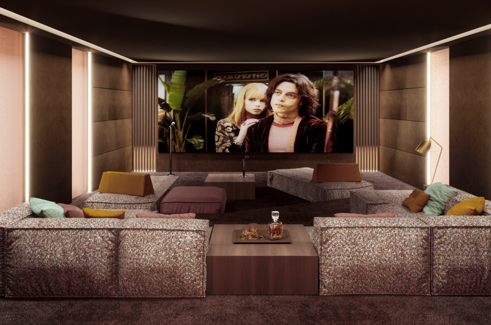 MEDIA ROOM – HOME CINEMA PRIVATO E MULTIPURPOSE ROOM