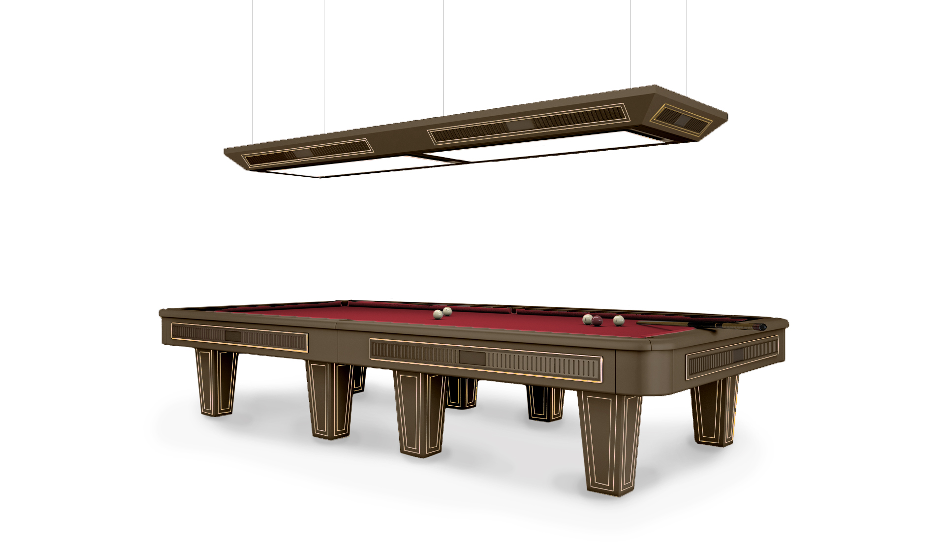 Discover authentic Italian manufacturing with bespoke pool table designs by  Vismara