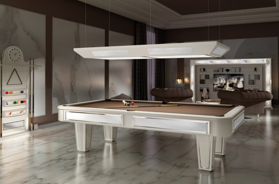 The luxury pool table: between game table and design furniture