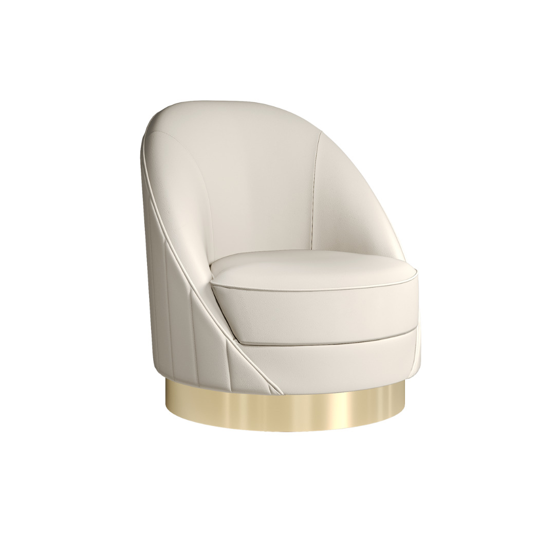 swivel armchair capsule by Vismara Design