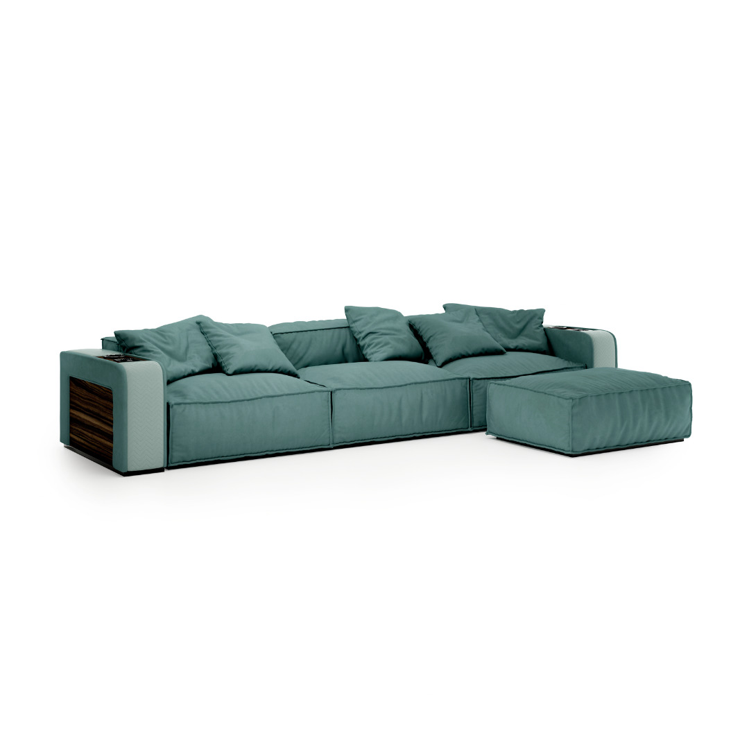 modular sofa Onassis by Vismara Design