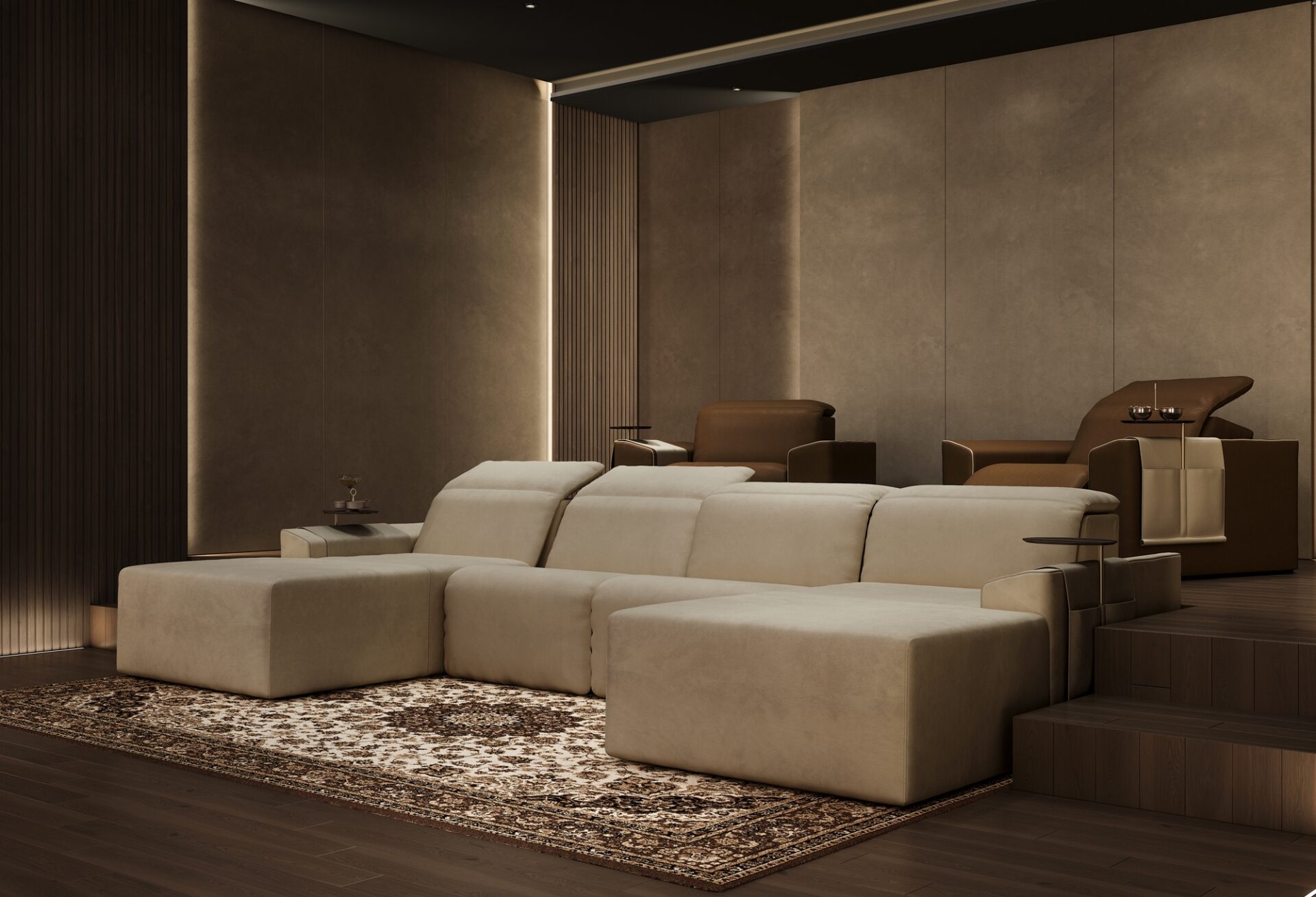 Turnkey Home Cinema - Designed & Realized by Vismara