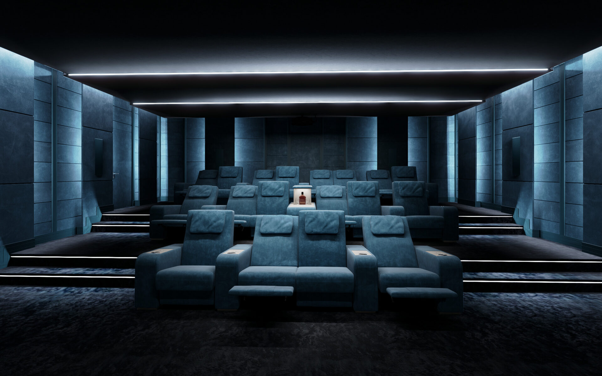 Turnkey Home Cinema - Designed & Realized by Vismara