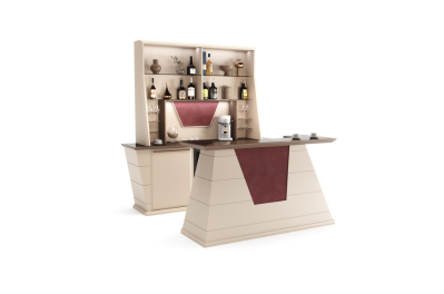 Mobile bar con bancone made in italy