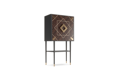 modern wooden bar cabinet