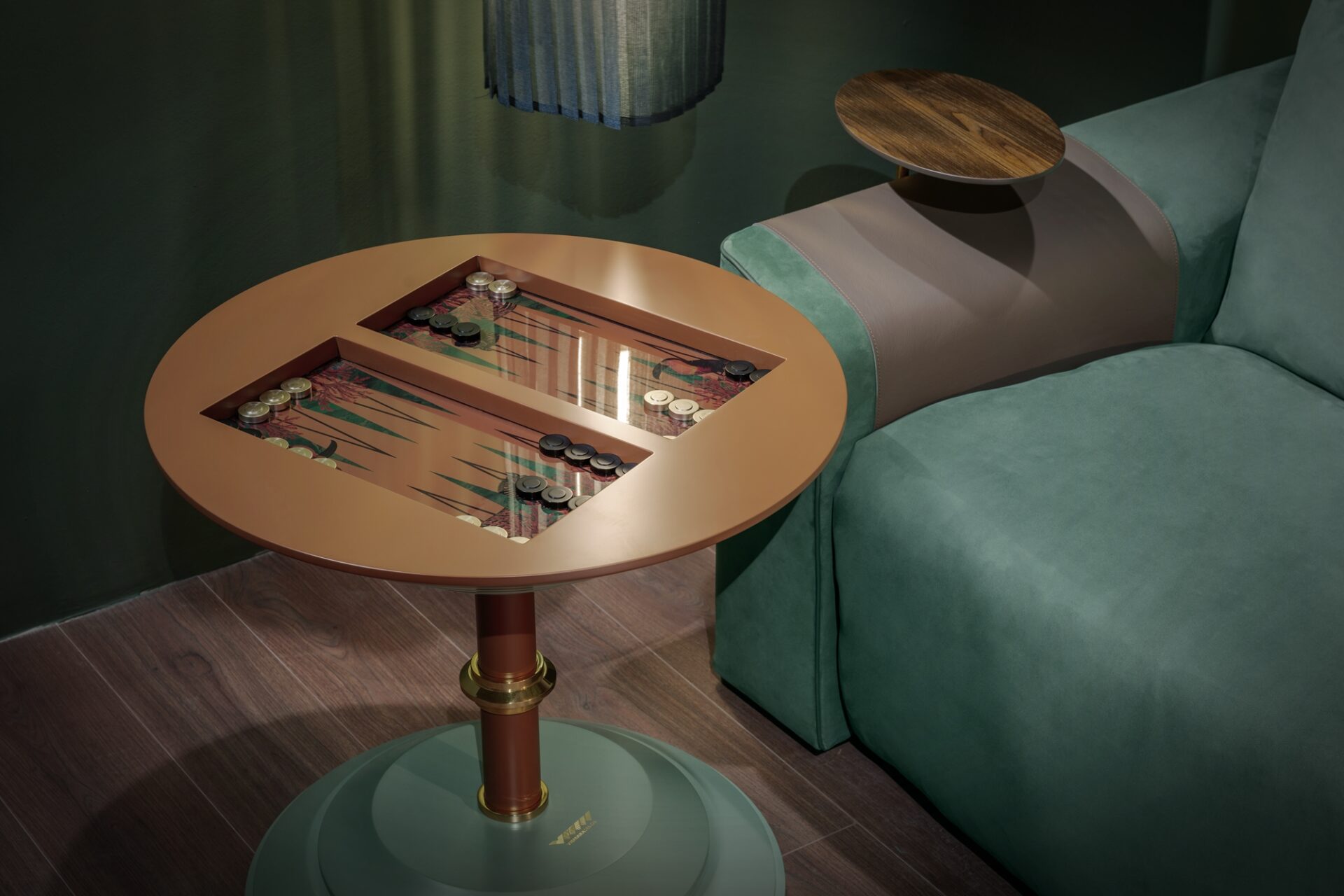 tavolo da backgammon moderno made in italy