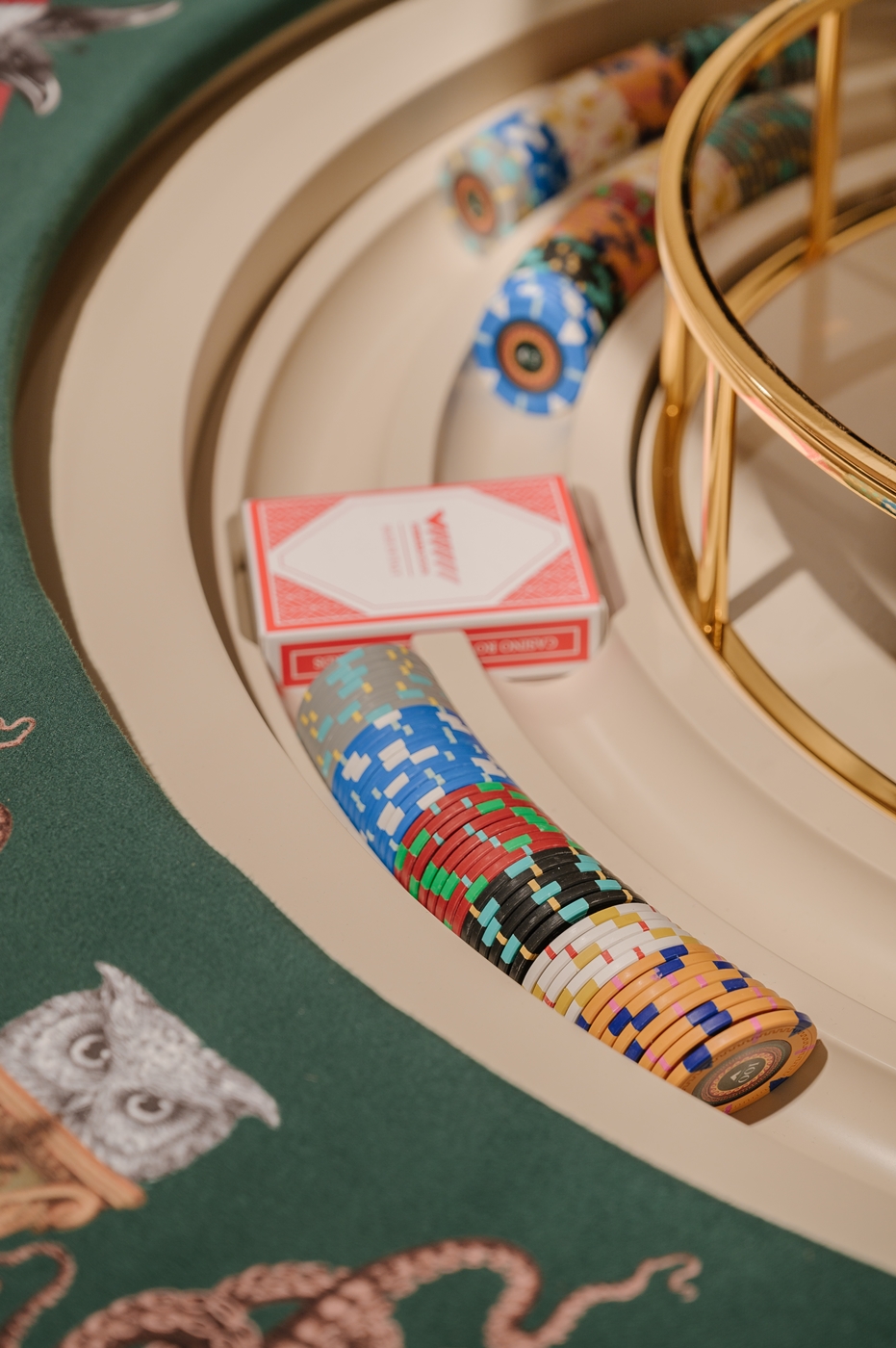tavolo da poker di lusso made in italy