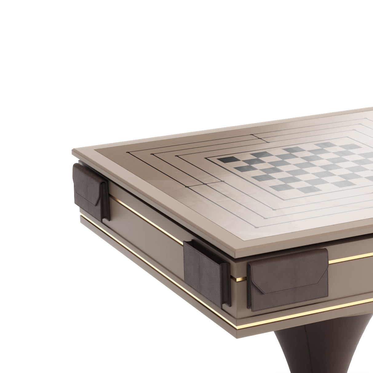 tavolo da mahjong e scacchi made in italy